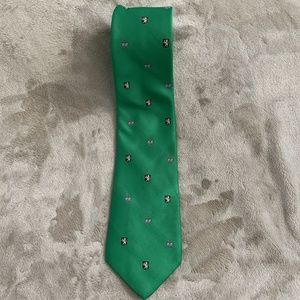 Saddle club 25% 75% polyester tie